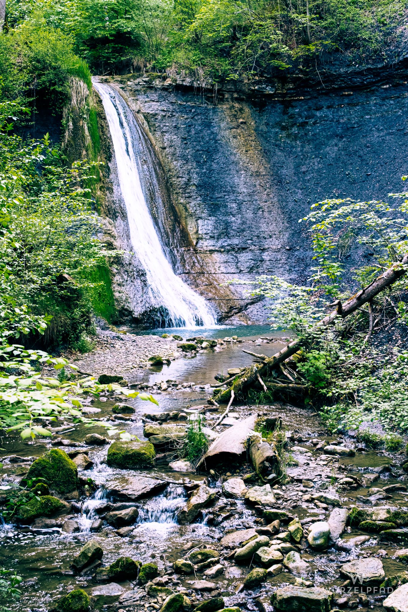 Schleifenbachwasserfälle bei Blumberg